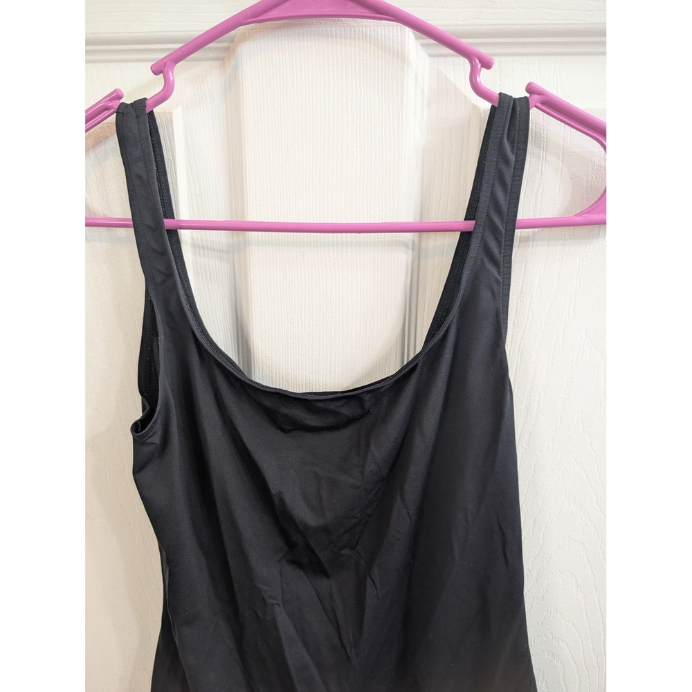 Cosabella Tank Top Womens Black Scoop Neck Made in Italy Stretch - Size M - Picture 3 of 5